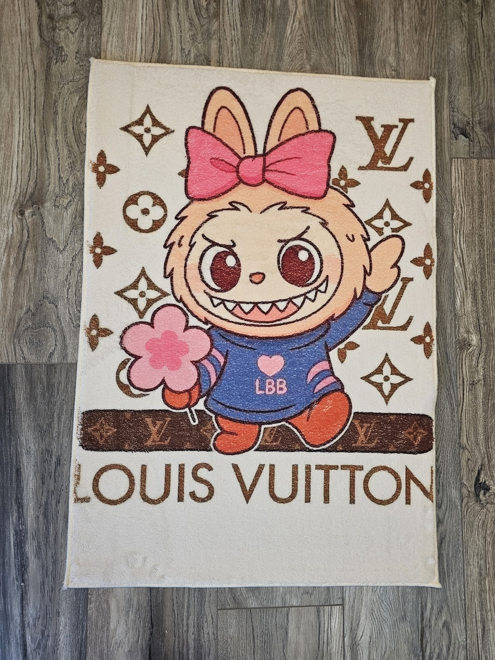 Labubu LV Rug